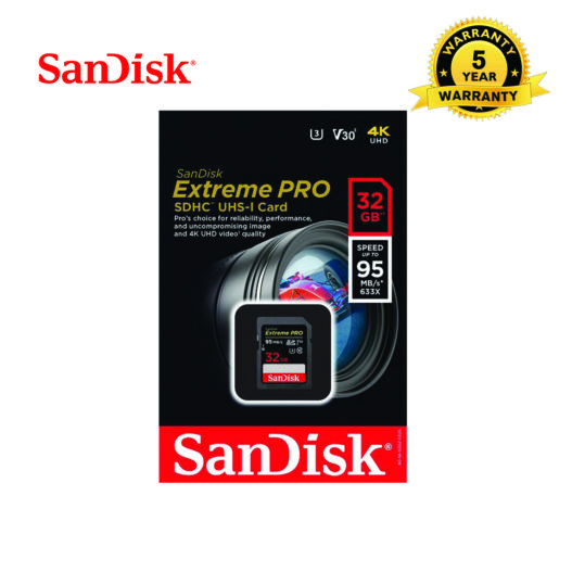 SanDisk 32GB Extreme PRO SDHC UHS-I Memory Card – AlineLk