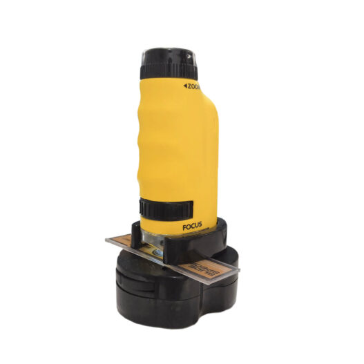 Kids Pocket Scientific Microscope Yellow (60-120X)