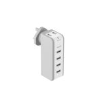 BUDI 36W Home Charger with 6 USB Ports (UK Plug)