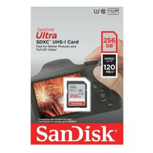 SanDisk - 256GB Ultra UHS-I SDXC Memory Card