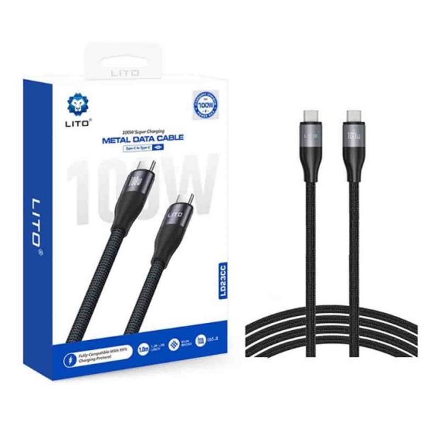 Meta Cable LITO LD23 6A 100W Fast Charging Metal Type C Cable – AlineLK