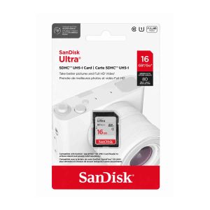SanDisk Ultra SDHC™ UHS-I card and SDXC™ UHS-I card - 16GB